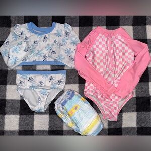 Girls Swimwear Set, size 5